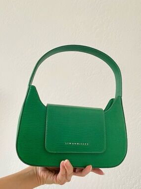 🦎Simon Miller NWOT Emerald Green Shoulder Bag